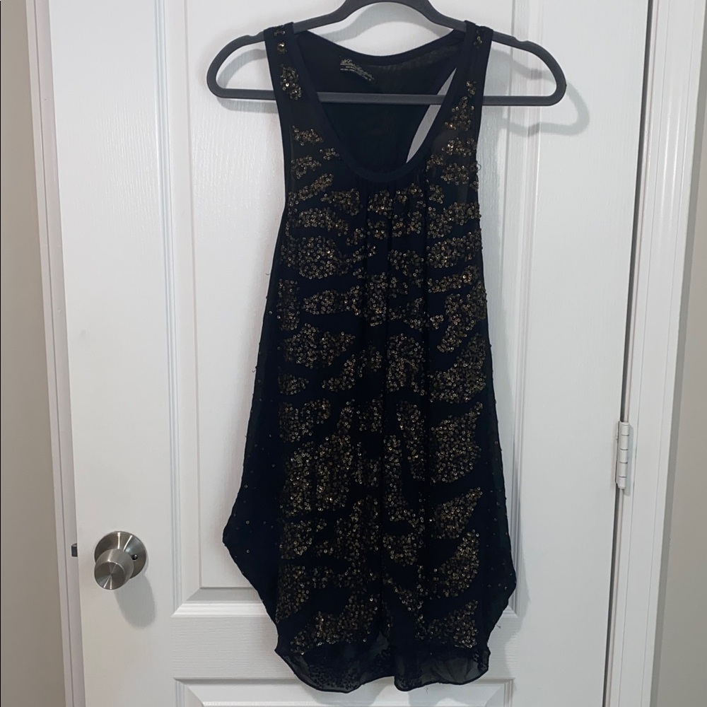 The Ultimate Y2K All Saints Spitalfields Poison‎ Sequin Mini Racerback Dress